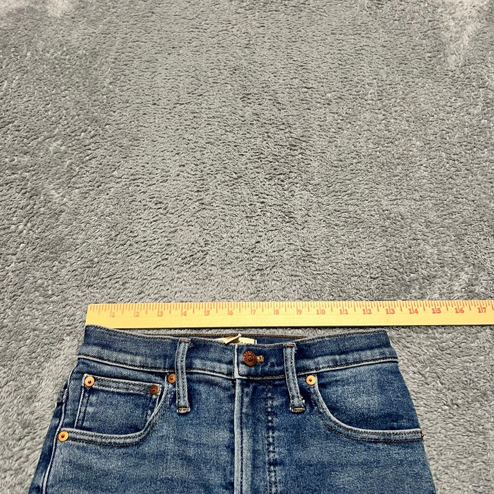 Madewell Jeans Womens 26 Perfect Vintage Blue Denim Pants High Rise - Picture 11 of 11